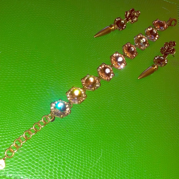 Stella & Dot Jewelry - Bracelet and earrings